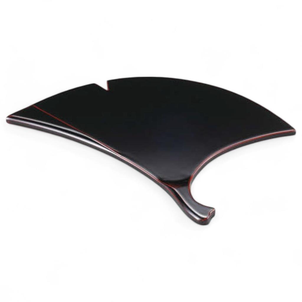 J-kitchens Lacquerware Plate, Wooden, Hand-Painted, PID-531084, Made in Japan