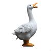 Статуя утки из смолы, скульптура, забавная уличная фигурка, украшение для сада для двора