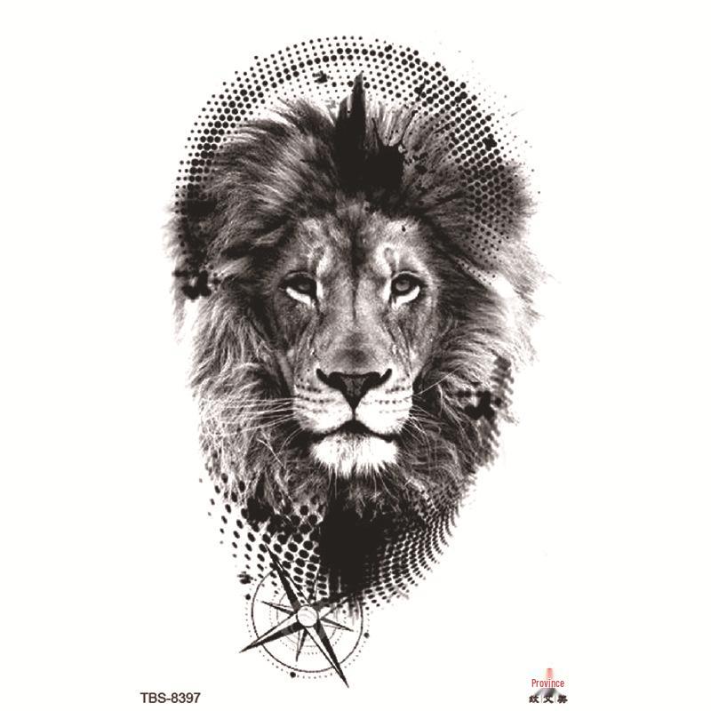 Набор маленьких водостойких тату-наклеек с тотемами и символами для предплечья