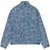 Carhartt WIP Джинсовая куртка с длинным рукавом и пуговицами, камуфляжный принт, мужские куртки I033766-2I2-35