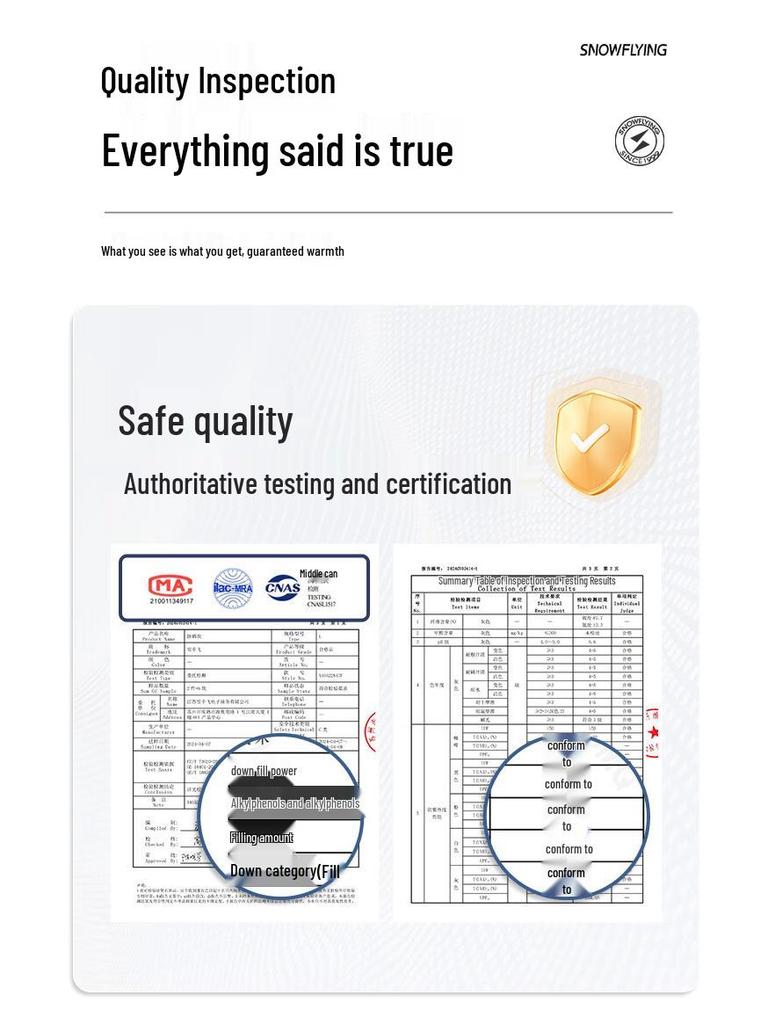 Женский зимний пуховик средней длины Xuezongfei X40145110F
