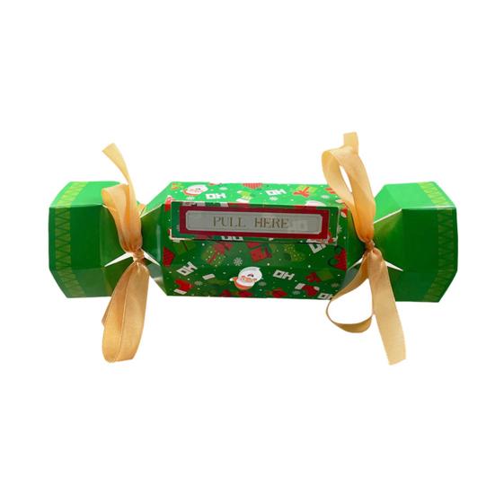 4Pcs Christmas Surprise Money Pull Pouch DIY Cash Pull Out Box with Ribbons Holiday Money Holder for Cash Gift Pull