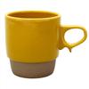 Hamato Hasami Ware Aizome Kiln Stax Mug Yellow 388521 300ml
