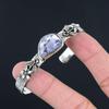 Sterling Silver Dendrite Opal Stone Daughter Birthday New Flower Elegant Bangle
