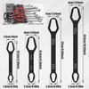 4/8Pcs Multifunctional Double-head Torx Wrench 5/16''-7/8'' and 1/8''-11/16'' Self-tightening Spanner Workshop Repair Hand Tools