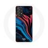 Case for Samsung Galaxy A52 Abstract Texture Blue Black Red