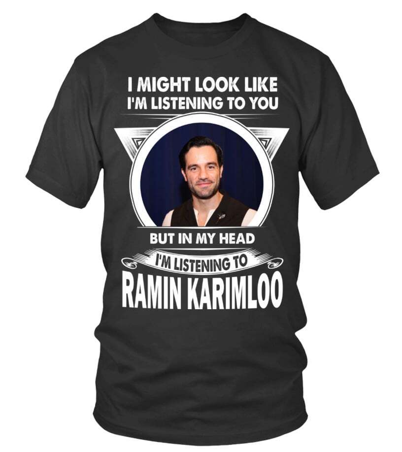 НОВЫЙ УНИСЕКС КЛАССИЧЕСКИЙ ФУТБОЛКА Ramin Karimloo ВИНТАЖНЫЙ ТРЕНДОВЫЙ S-5XL УНИСЕКС ФУТБОЛКА
