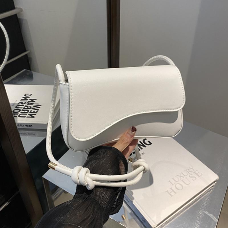 Минималистичная однотонная модная сумка-слинг Cloud Flap, легкая сумка через плечо для поездок на работу, сумка для телефона для девочек-подростков, идеально подходит для прогулок