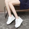 TUINANLE Обувь на танкетке для женщин, кроссовки на скрытом каблуке, осень-весна, женские белые туфли на платформе