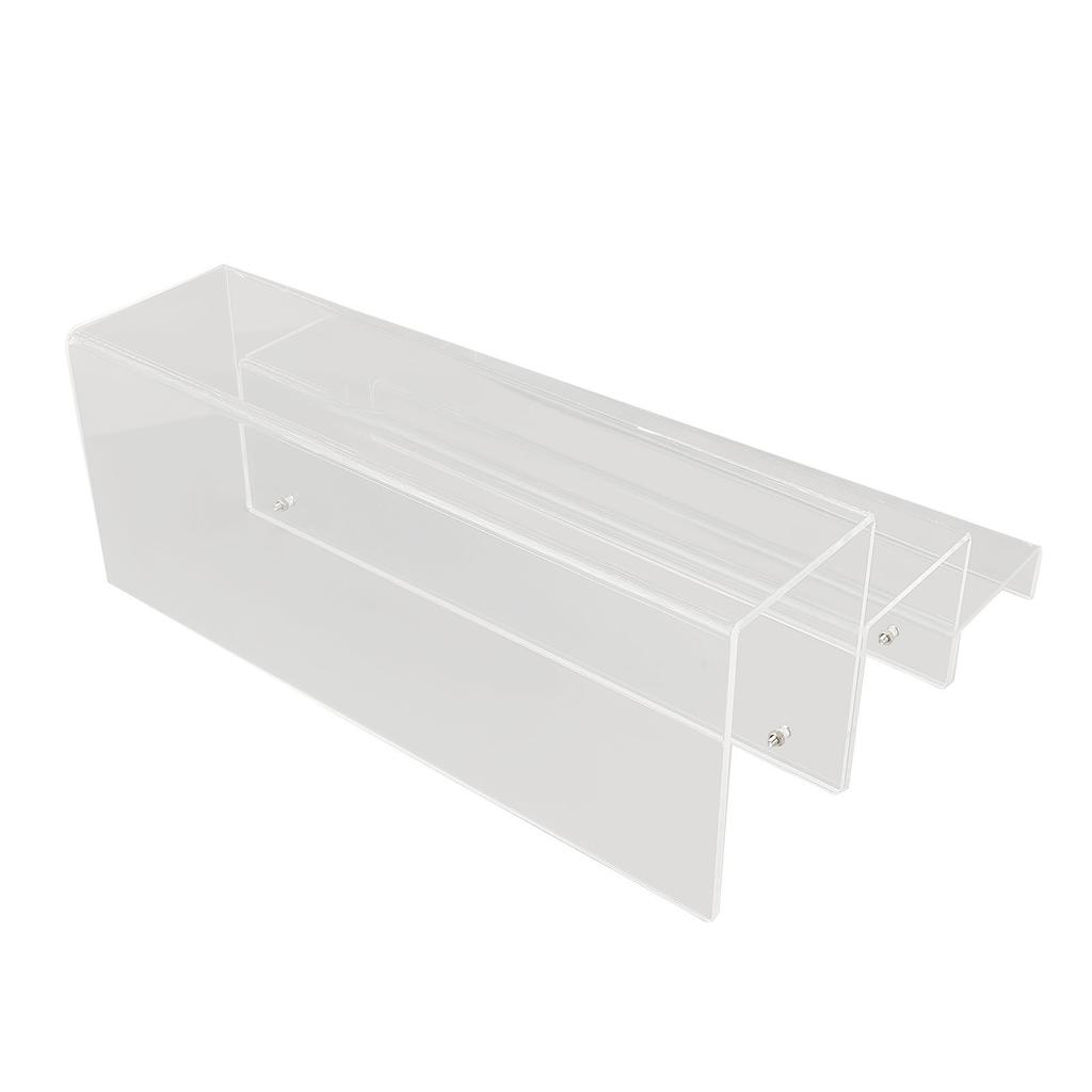 3-х уровневая стойка для бутылок из прозрачного акрила, стойка для бутылок с ликером для коллекционирования кексов