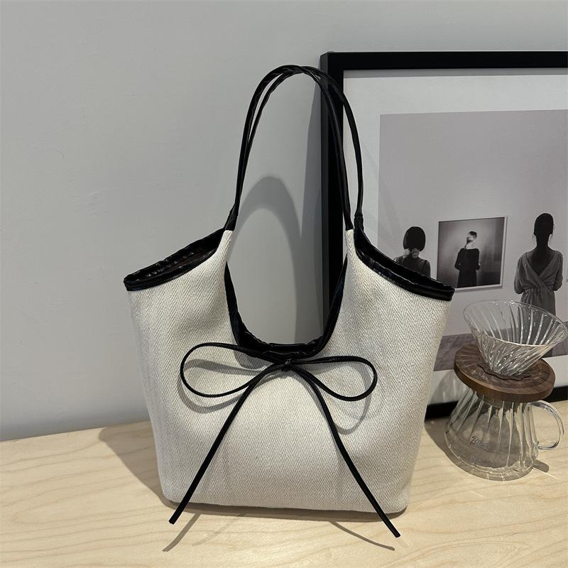 Сумка-тоут большой вместимости для женщин, осенняя, новый стиль, простая, повседневная, подмышечная сумка, повседневная, модная женская сумка