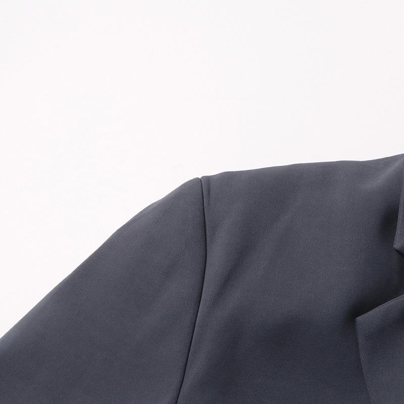 Женский пиджак весна/лето 2025 с длинным рукавом и открытой талией - уникальный дизайн