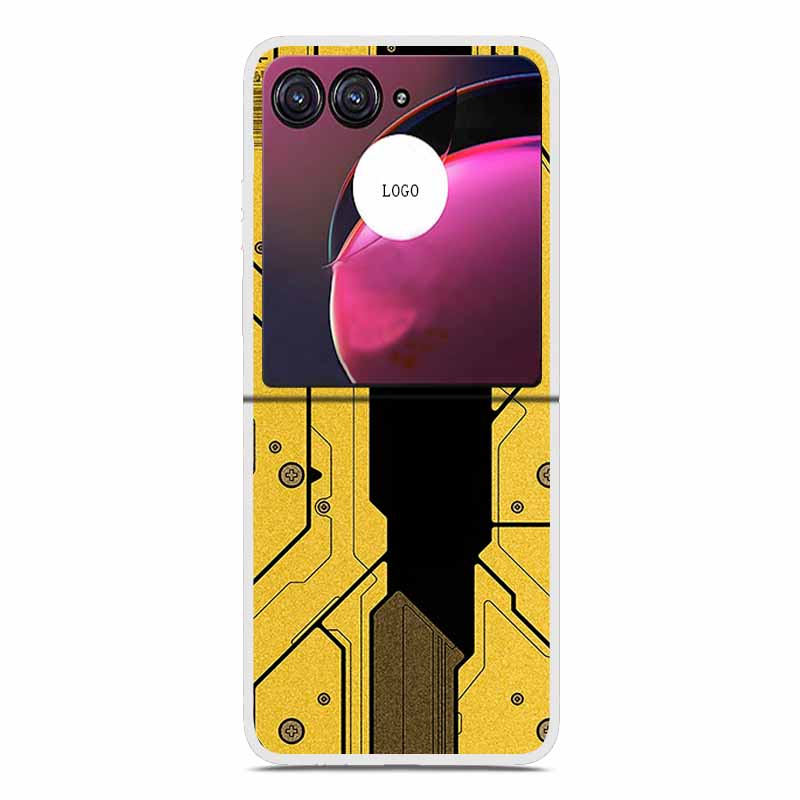 Для Motorola Razr 60 Ultra Чехол Животные Жесткий Пластик ПК Задняя Крышка Телефона Для Motorola Moto Razr60 Ultra Прозрачный Clear Coque