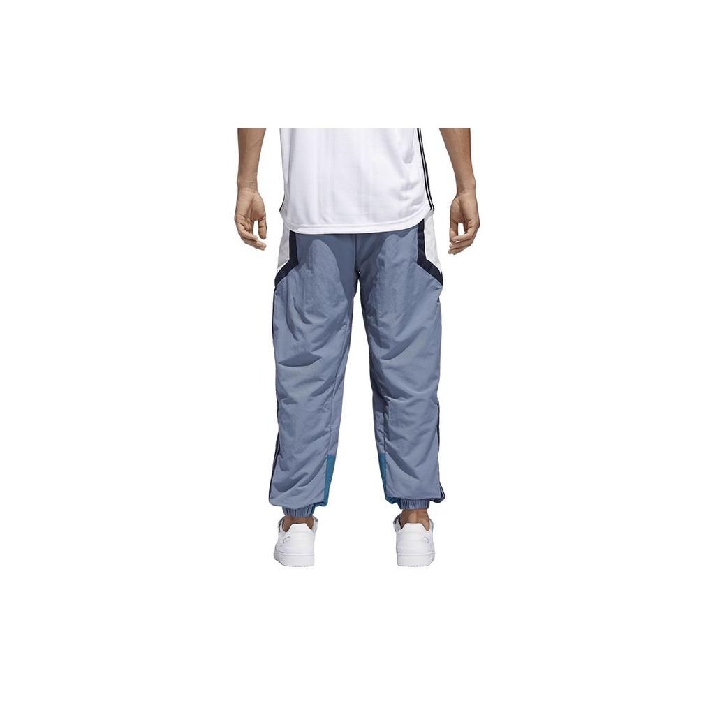 Adidas Повседневные брюки Originals Trefoil Nova Wind Striped Logo Cuffs для мужчин, синие, CE2479