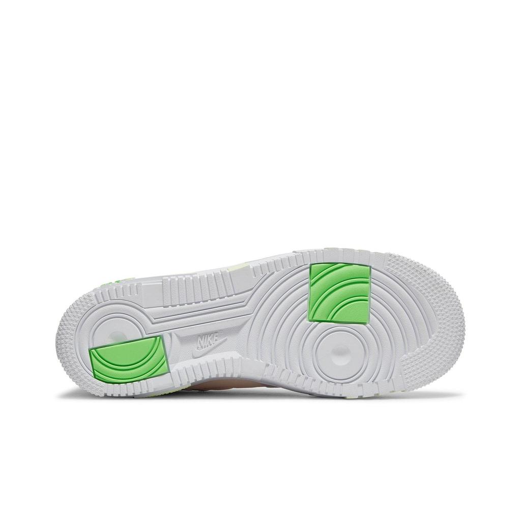 Nike Womens Air Force 1 Pixel 'Have A Good Game' (women's sizes) Venice / White / Green Strike / White Skate Shoes DO2330 511