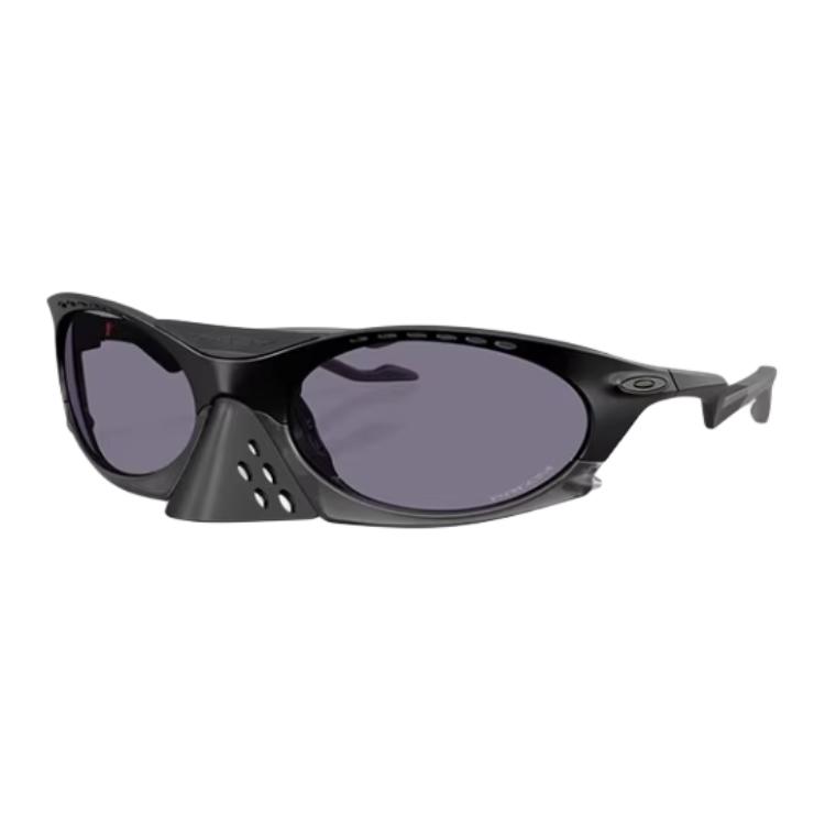 Солнцезащитные очки Oakley с узором, литые под давлением, неправильной формы, унисекс, черные 009437-01