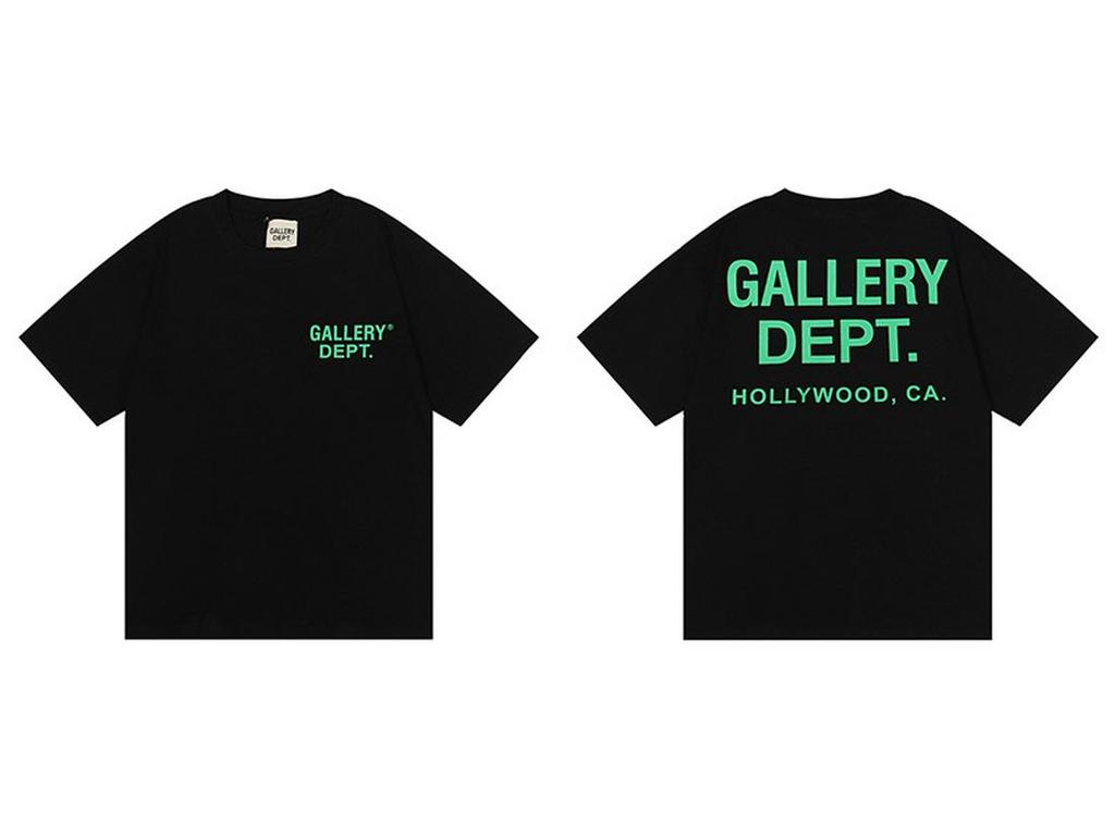 GALLERY DEPT American Tide Tie-Dye Graffiti Short-Sleeve T-Shirt