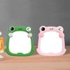 Frog Makeup Mirror Cartoon Fun Student Desktop Folding Wall Hanging Beauty Makeup Mirror Desktop Single-sided Princess Mirror