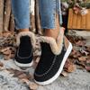 Autumn and Winter Footwear Plus Size Soft-soled Round-headed Flat-bottomed Women's Boots and Shoes