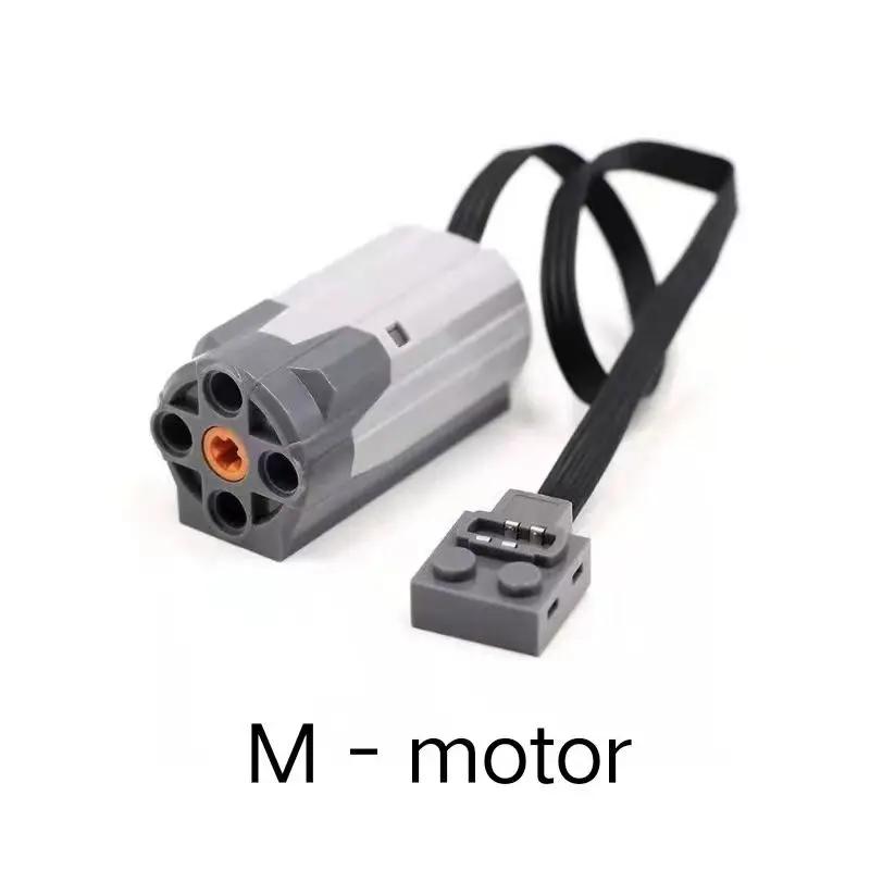 Moc Technical Power Functions M Motor 9686 Power Group Remote Control Receiver Set Motor Battery Box Accessories