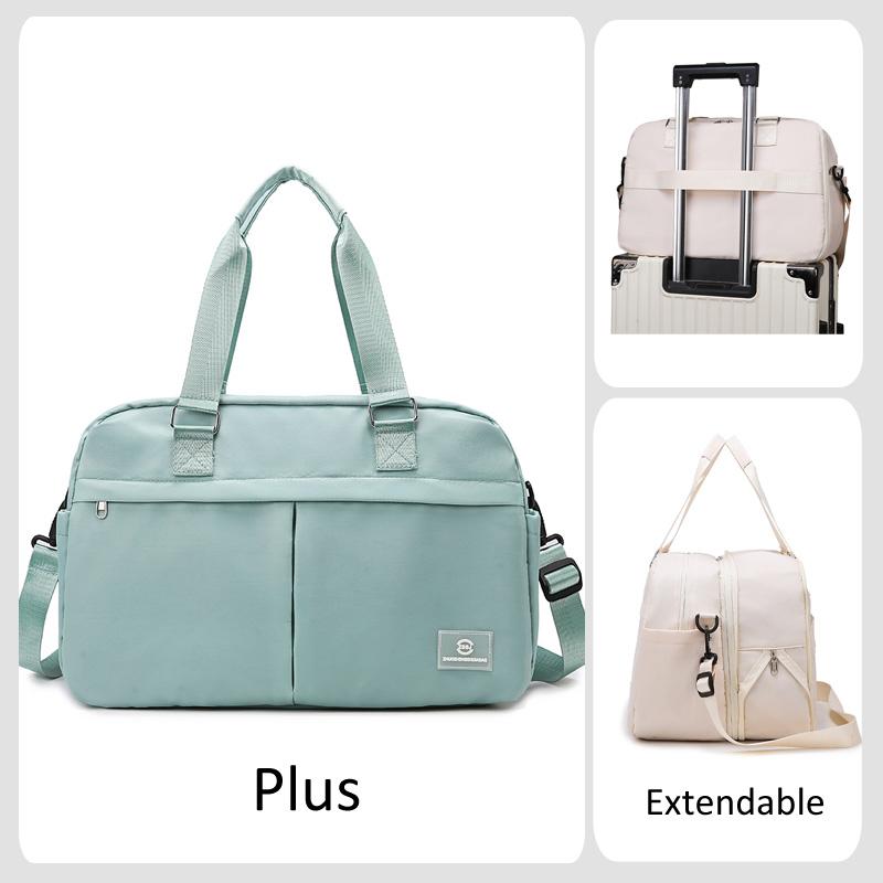 Раздвижная дорожная сумка, большая многослойная дорожная сумка, дорожный багаж, сумки для хранения, сумка для ручной клади, сумка для сухого и влажного багажа