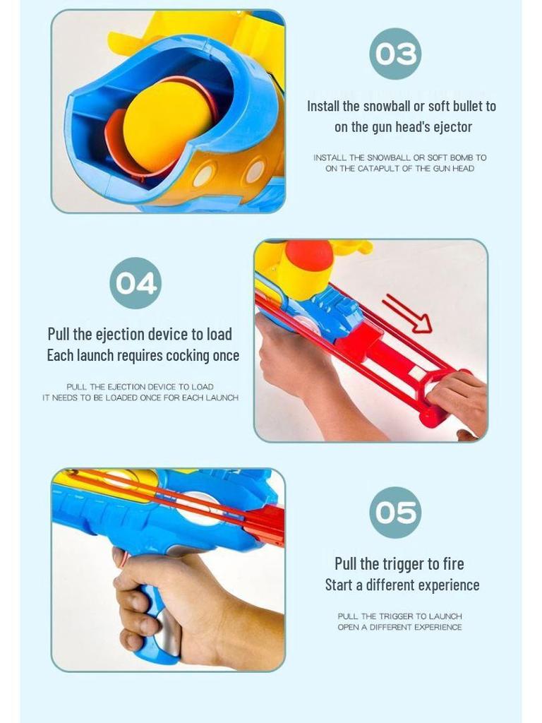 Снежколеп и игровой набор: Детская зимняя игрушка для улицы