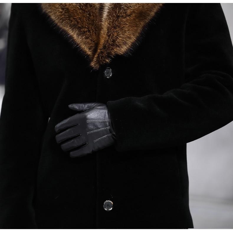 Мужское пальто из смесовой шерсти, осенне-зимнее, с воротником из искусственного меха, зимний тренч для мужчин, большого размера 5XL, куртка