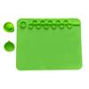 Kid Color Craft Educational Silicone Drawing Mat Washable Easy Clean Non-sticky Graffiti Reuse Pad Non Slip Painting Palette Cup