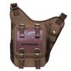 Mens Vintage Canvas Shoulder Messenger Bag Sling School Bags Tactical Outdoor Travel Hiking Satchel Travel Bag