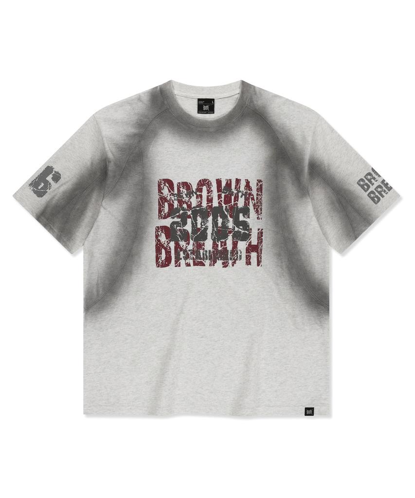 Футболка BROWNBREATH с нанесенным швом - Овсянка
