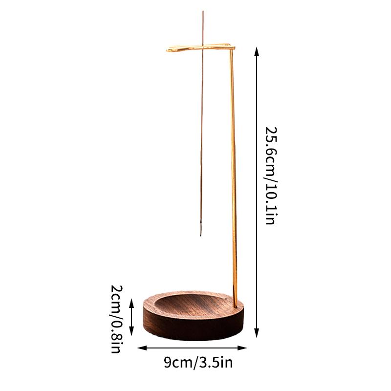 Incense Holder Upside Down Incense Holder Upside Down Wooden Incense Burner Home Line Incense Burner Wooden Base Home Decoration