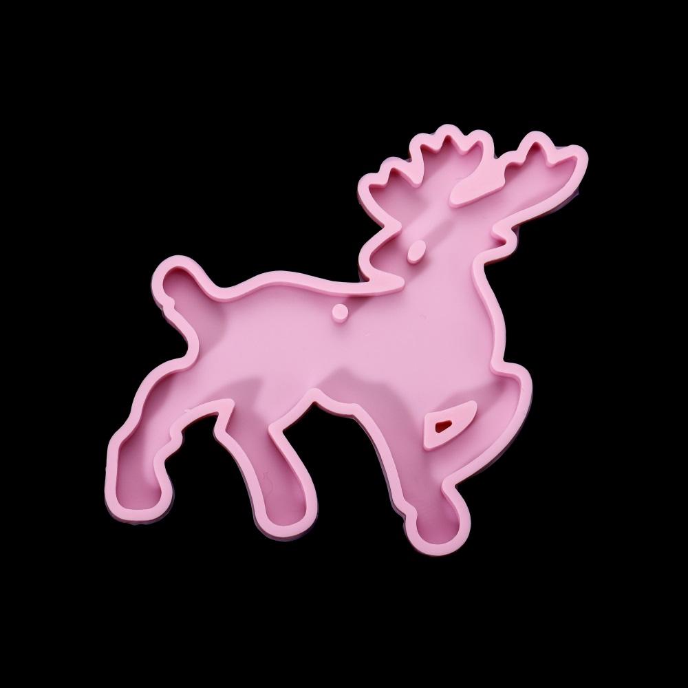 Multi-style Snowflake With Hole Silicone Molds Pendant Epoxy Resin Mold Christmas Tree Hanging Decoration DIY Jewelry Making