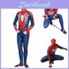 Костюм для косплея Человека-паука от Insomniac для PS4, 3D-принт, взрослый детский костюм Спайди зентай с изысканным исполнением и дышащим материалом лайкра