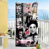 Elvis Presley Personalized Text Beach Towel Soft Durable Quick-Dry Suitable for Swimming Gym Camping Yoga Vacation