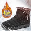 Fashion Snow Boots Women Warm Plush Ankle Boots Winter Female Slip On Flat New Casual Waterproof Platform Shoes Plus Size 43 Women Shoes