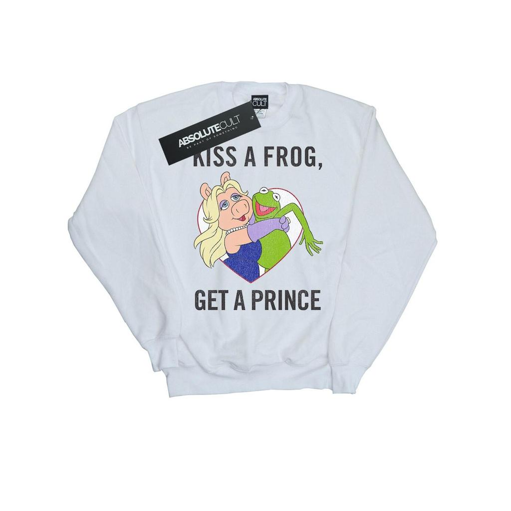 Disney Womens/Ladies The Muppets Kiss A Frog Sweatshirt