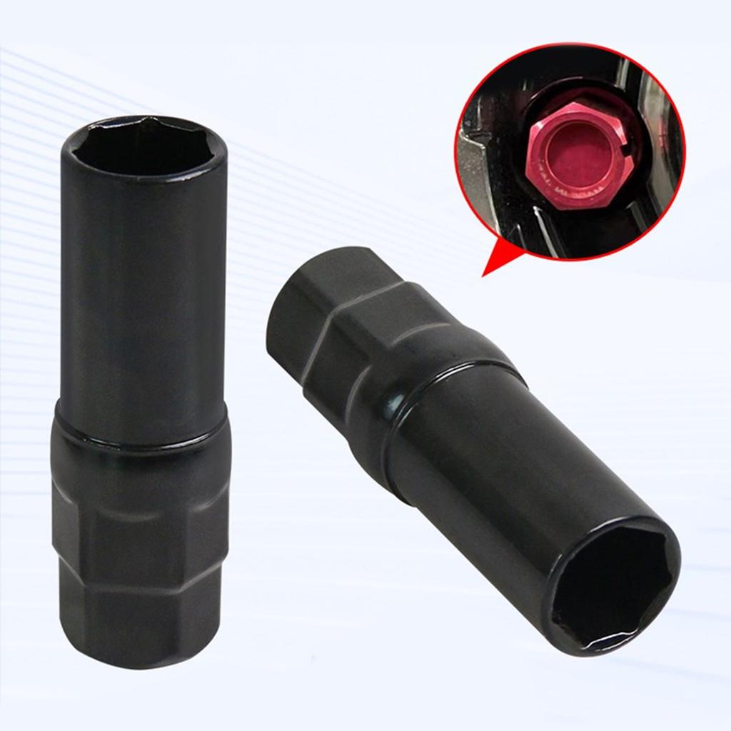 7-шлицевой привод для гайки, ключ-тюнер, инструмент, гнездо для снятия колесной гайки, 16,5 мм, замена, 7-точечный ключ для гаек-секреток колеса