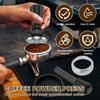 51mm Stainless Steel Spring Loaded Calibrated Coffee Tamper Set Adjustable Espresso Accessories Kit Fits Espresso Coffee