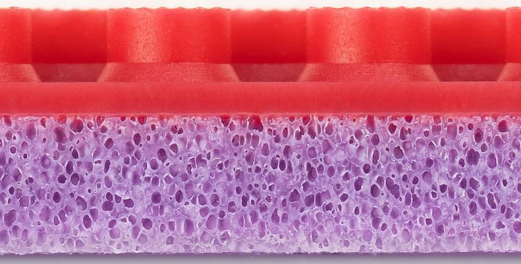 Butterfly Table Tennis Rubber Bugler Red 2.1 High Tension Pips-Out Rubber 00470