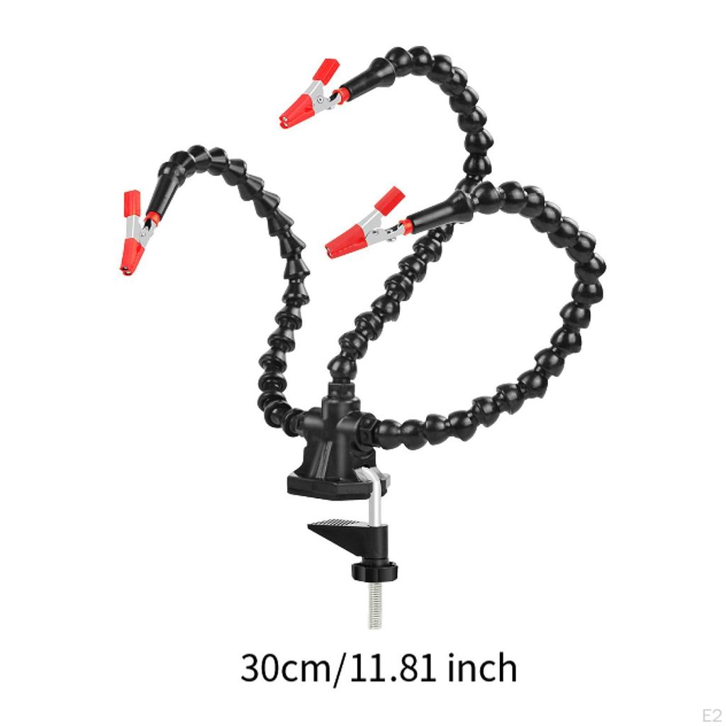 Adjustable Clamp Clips with Flexible Arms for Soldering Tasks