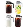 Cold Brew Coffee Maker 32oz/64oz Glass Pitcher with Stainless Steel Filter Wide Mouth
