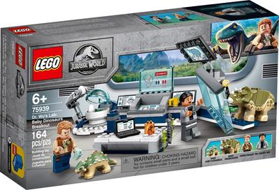LEGO Мир Юрского периода: побег детеныша динозавра 75939 Dr.. Лаборатория Ву