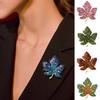 Elegant Brooch Badge Sweat-proof with Pendant Ring Clothing Matching