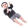 Reborn Boy Doll Lifelike Vinyl Safe Weighted 22 Inch Newborn Baby Doll for 3 Years Old Above