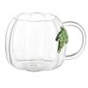 550ML Pumpkin Water Cup Leaf Printed Coffee Cup Gifts Pumpkin Mug  Restaurant