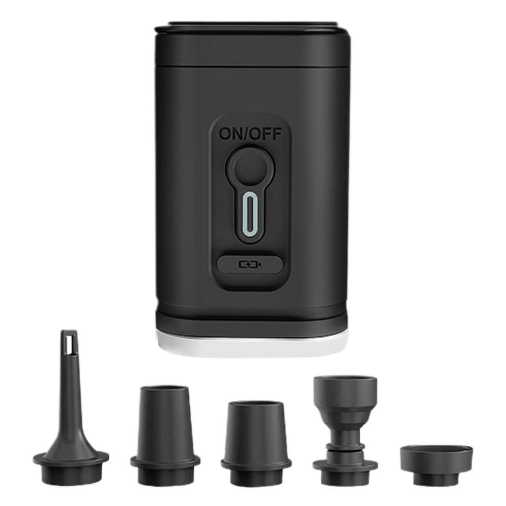 Беспроводной воздушный насос, уличный мини-надувной насос с фонарем для кемпинга, интерфейс типа C, воздушный компрессор для воздушных диванов, матрасов, воздуха и воды