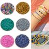 100Pcs 4mm Glass Seed Beads Czech Charm Crystal Spacer Glass Beads For Jewelry Making Rings DIY Handmade Accessories Stitch Ornament