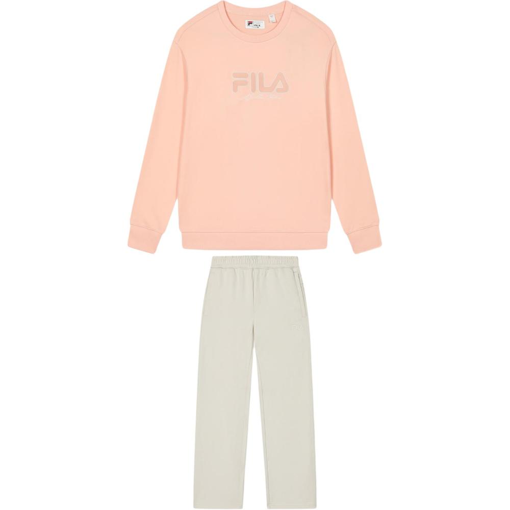 Новая повседневная спортивная одежда унисекс FILA ORIGINALE F11U439204F-PK+F11M439606F-BG