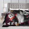 Panda Tekken 8 Gaming Blanket  Flannel Novelty Breathable Throw Blankets for Bedspread Autumn/Winter,