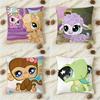 L-L-Littlest Pet Shop Двусторонняя Печатная Квадратная Декоративная Наволочка для Дивана Гостиной Домашний Декор